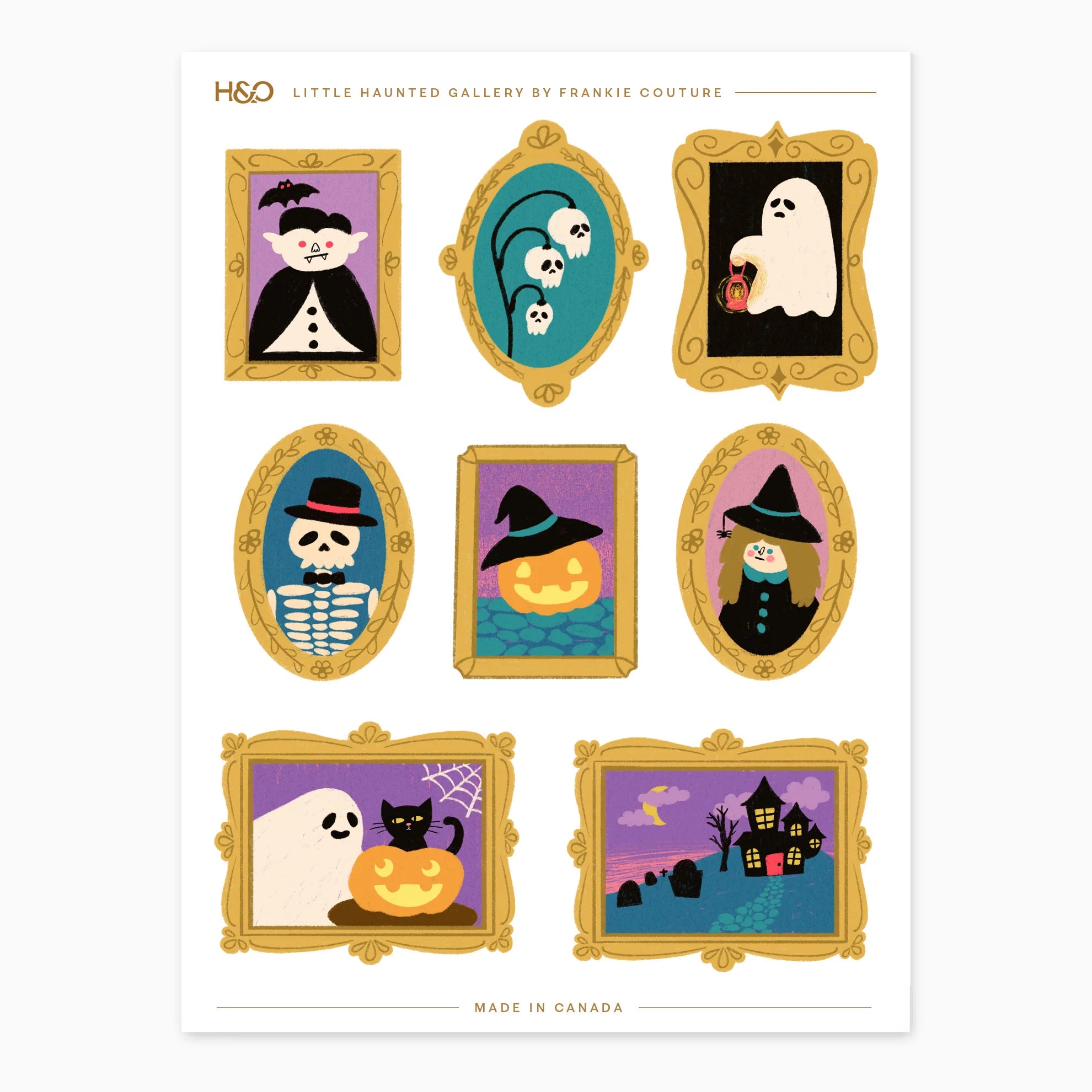 Little Haunted Gallery Stickers