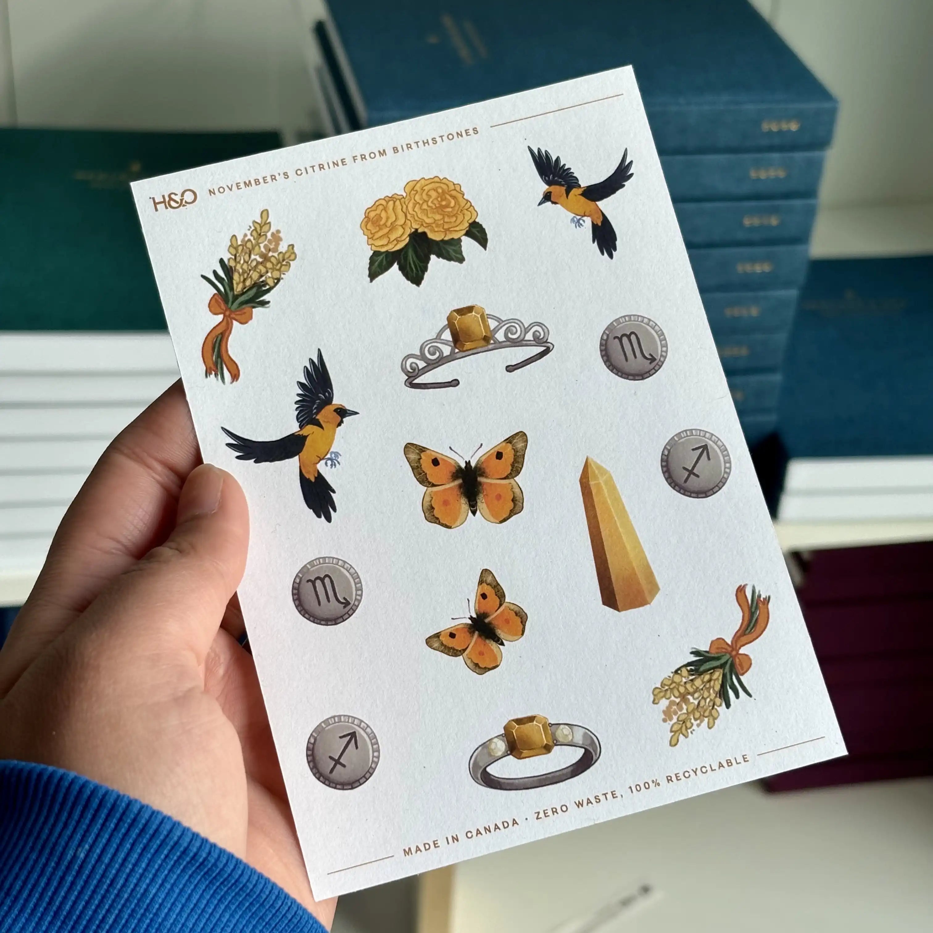 Birthstones Stickers