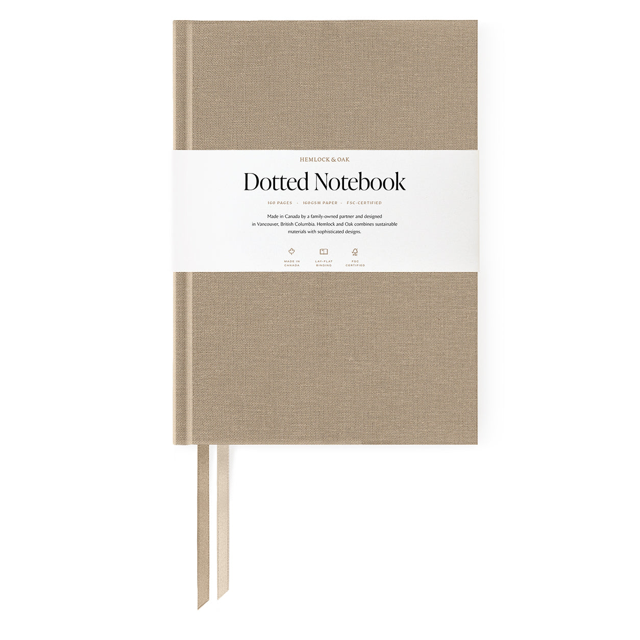 Notebooks (Imperfect) White Oak - Dotted Paper - No Foil #color_ White Oak - Dotted Paper - No Foil