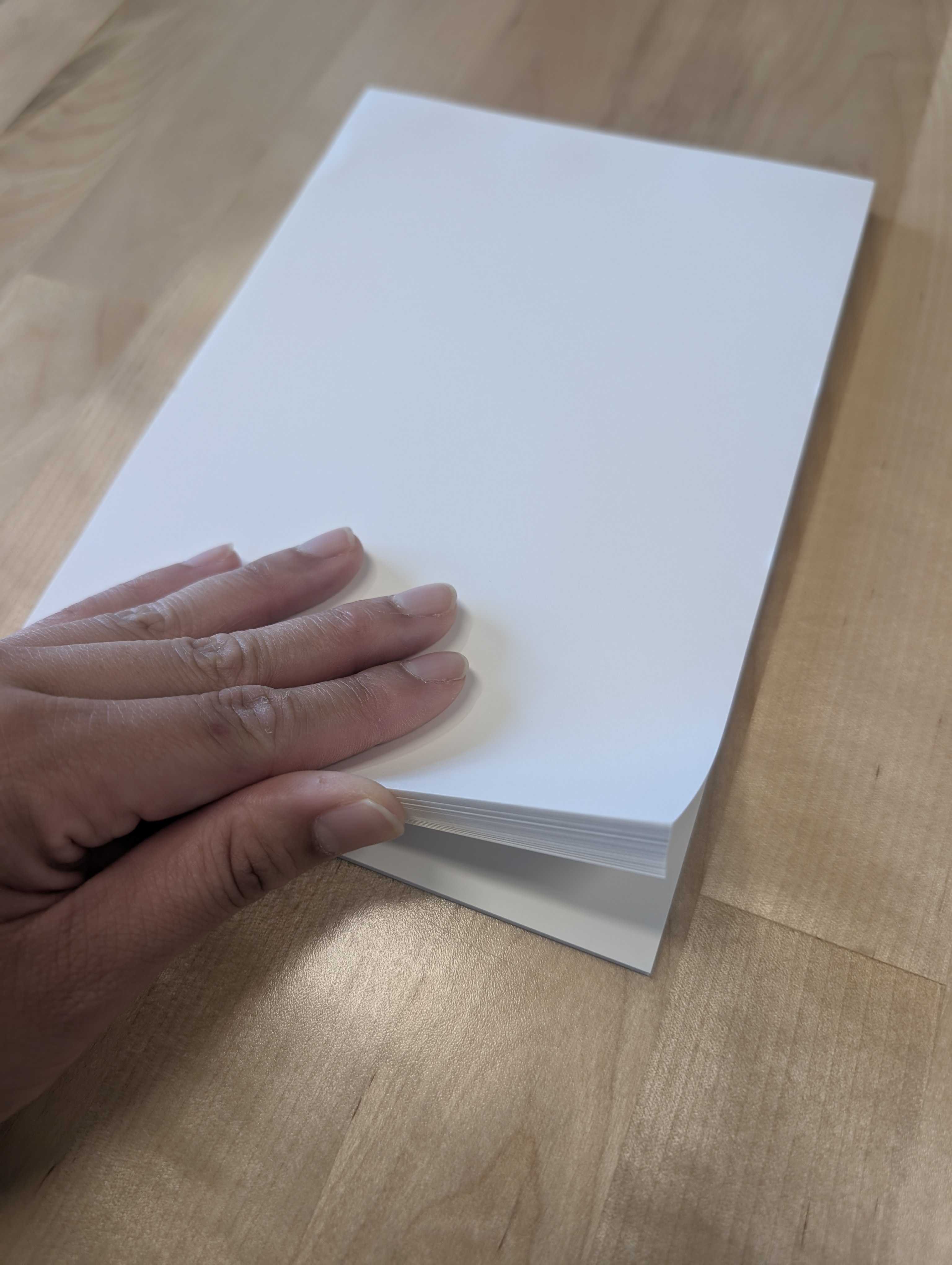 Blank Notepad (A5, Archivist 70gsm)