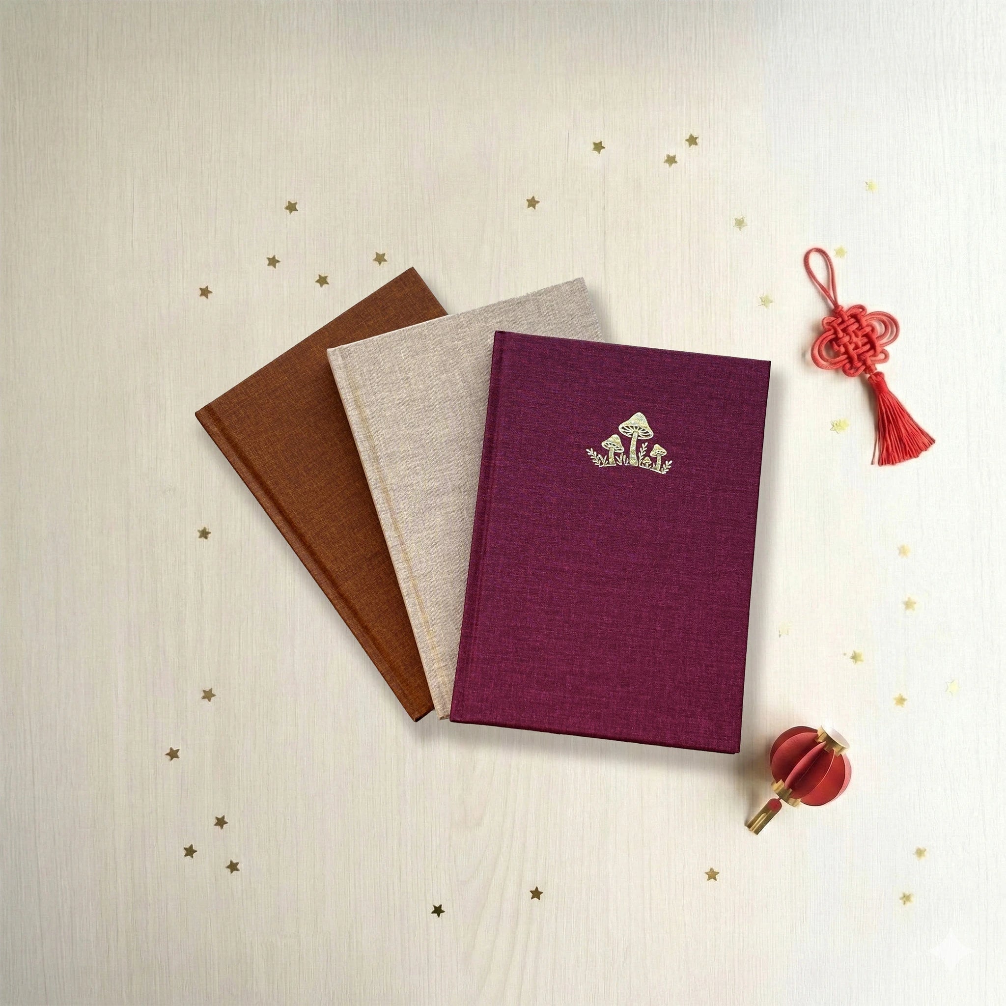 Prosperity Dotted Notebook Bundle (70gsm) in Prosperity Bundle - detail view #color_prosperity Bundle