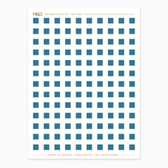 Square Bullets Stickers