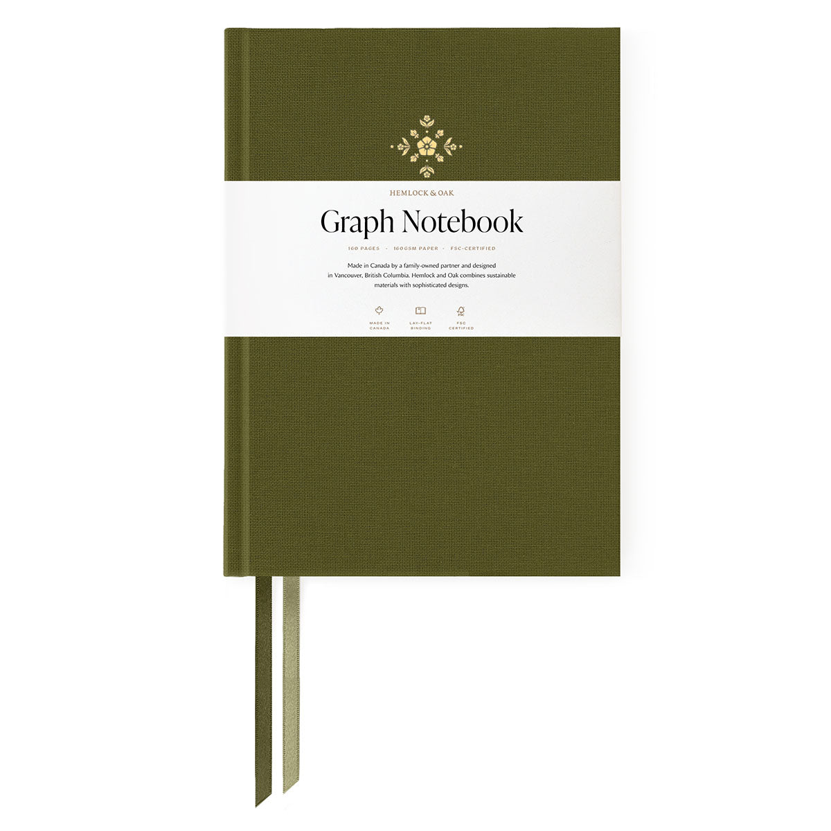 Notebooks (Imperfect) Secret Garden - Graph Paper - Jardin Foil #color_ Secret Garden - Graph Paper - Jardin Foil