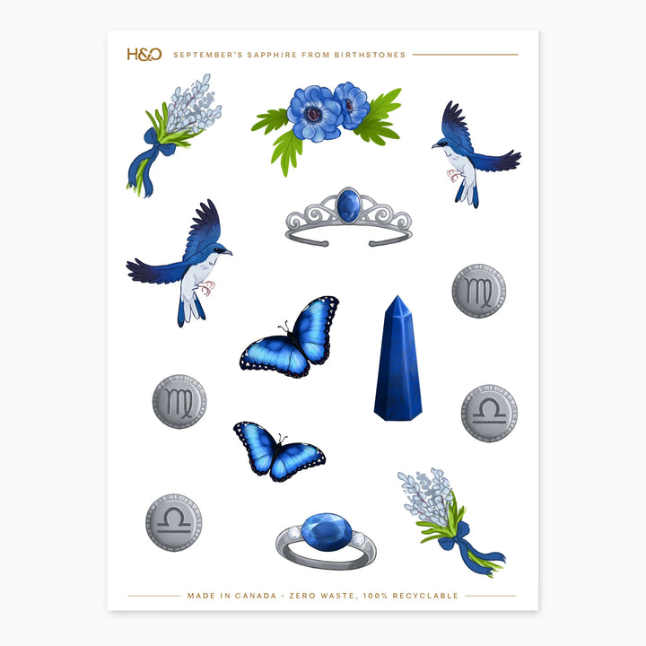 Birthstones Stickers