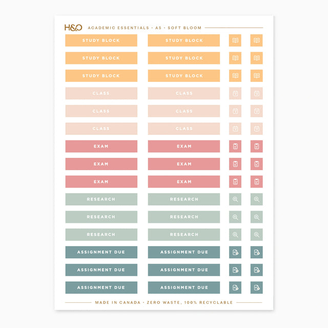 Academic Essential Stickers