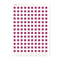 Square Bullet Stickers