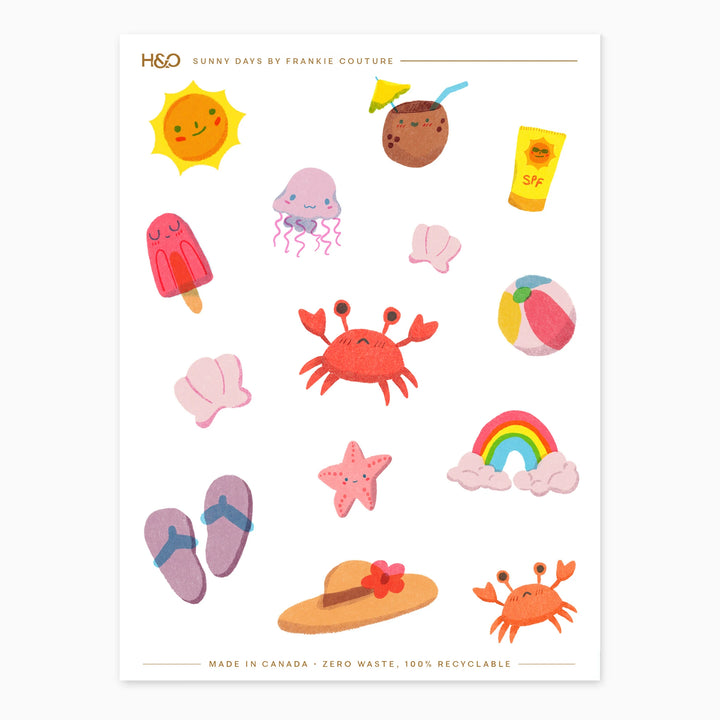 Sunny Day Stickers
