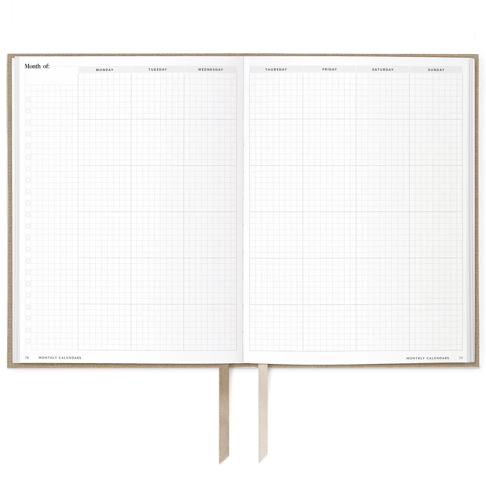 Undated Daily Planner (Imperfect) #color_