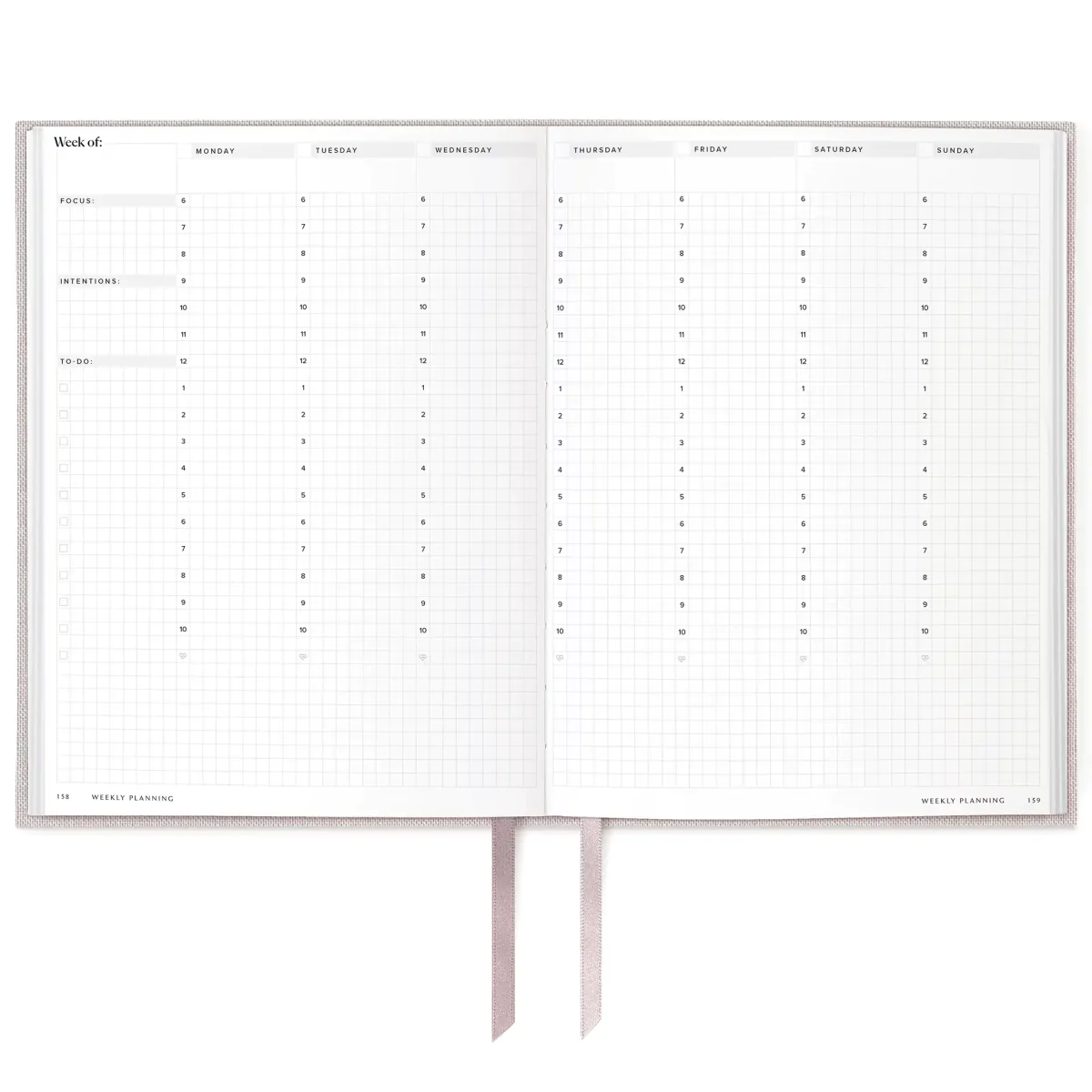 Undated Weekly Planner (Imperfect) #color_