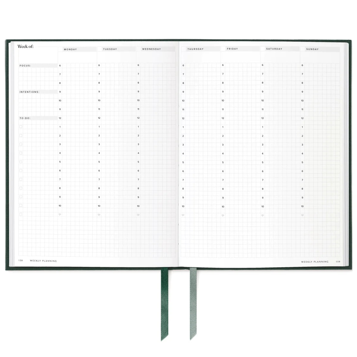 Undated Weekly Planner (Imperfect) #color_