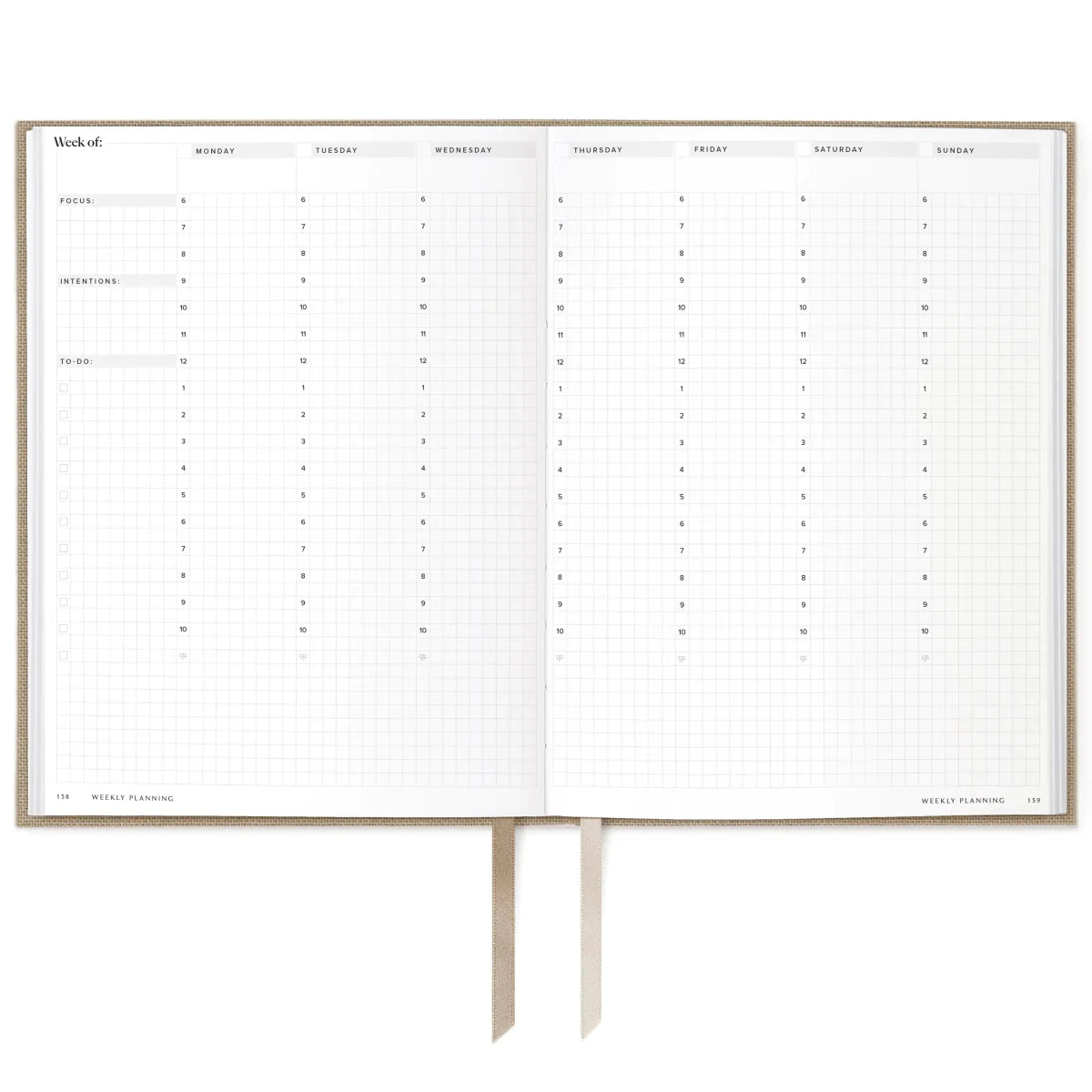 Undated Weekly Planner (Imperfect) #color_