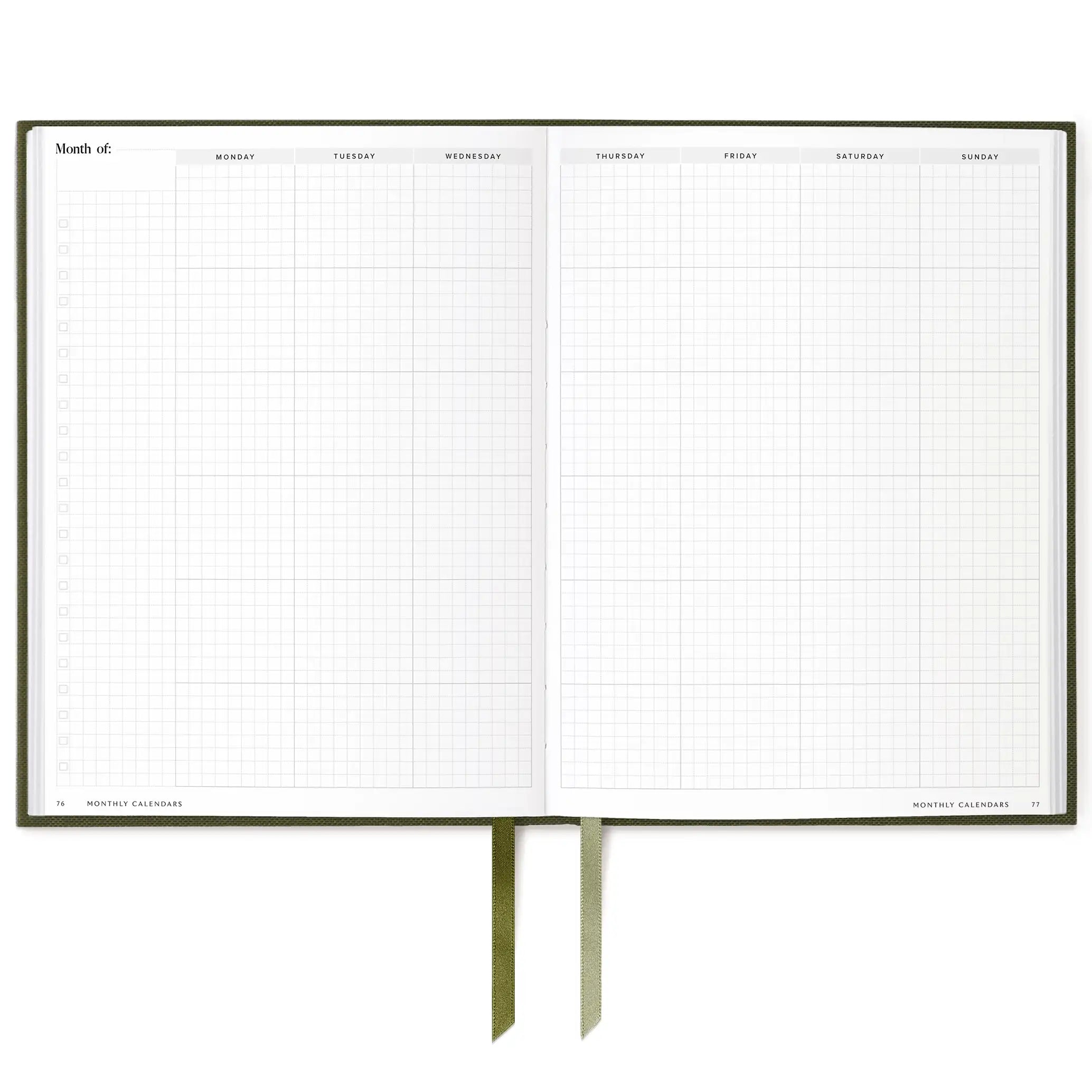 Undated Weekly Planner (Imperfect) #color_