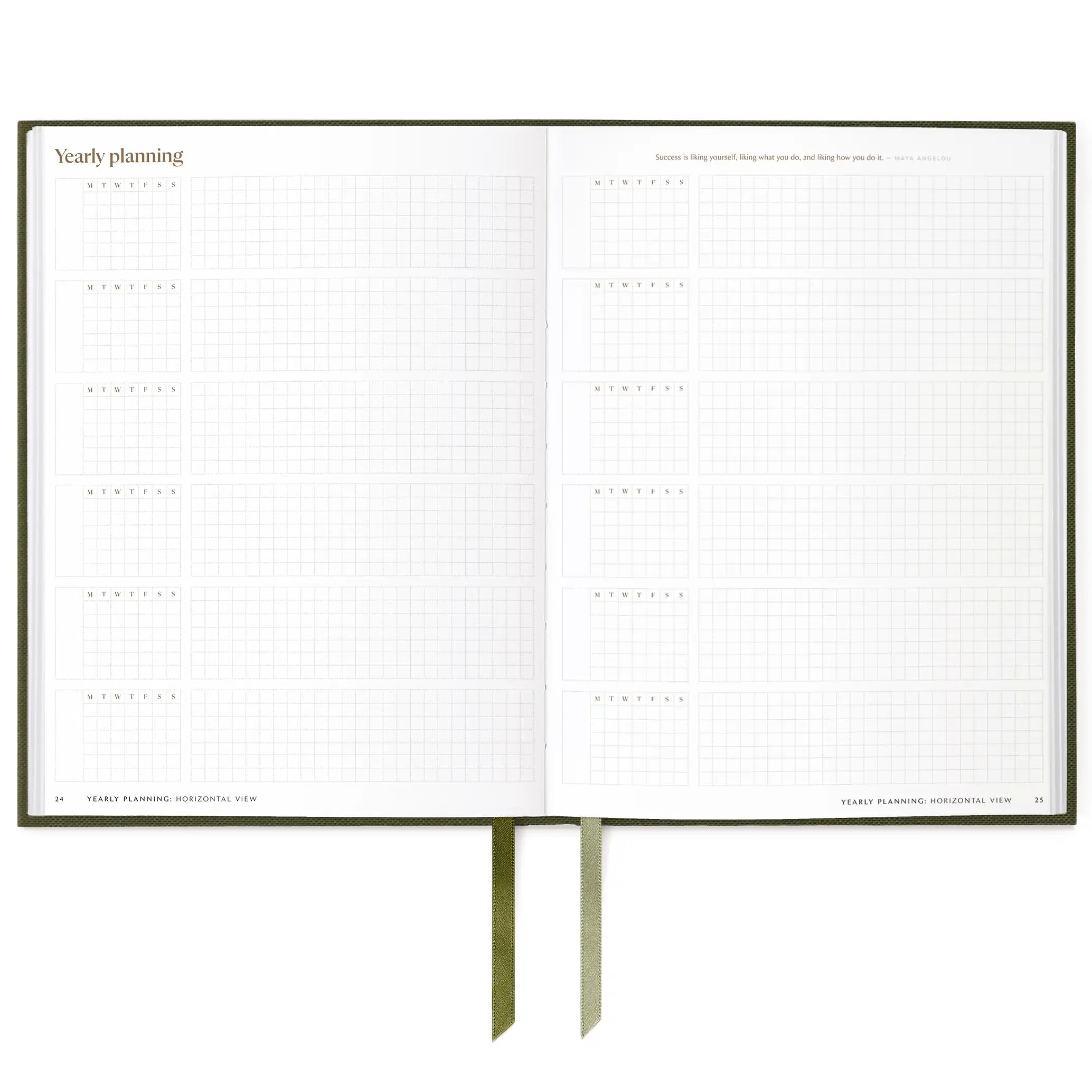 Undated Weekly Planner (Imperfect) #color_