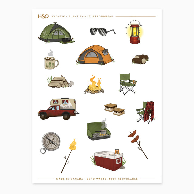 Vacation Plans Stickers