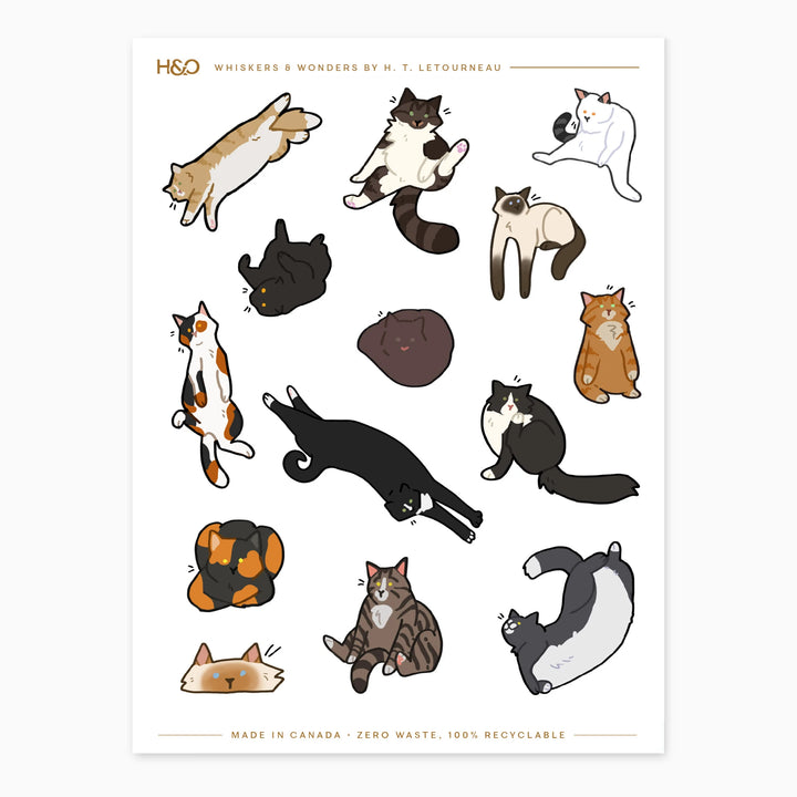Whiskers and Wonders Stickers