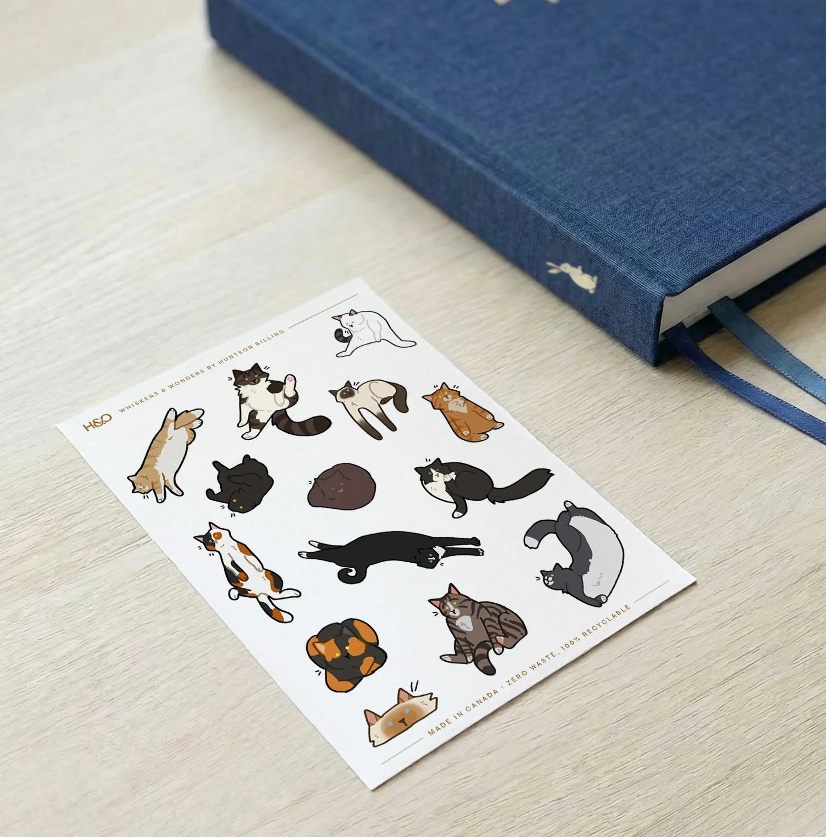 Whiskers and Wonders Stickers