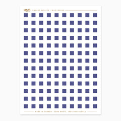 Square Bullets Stickers