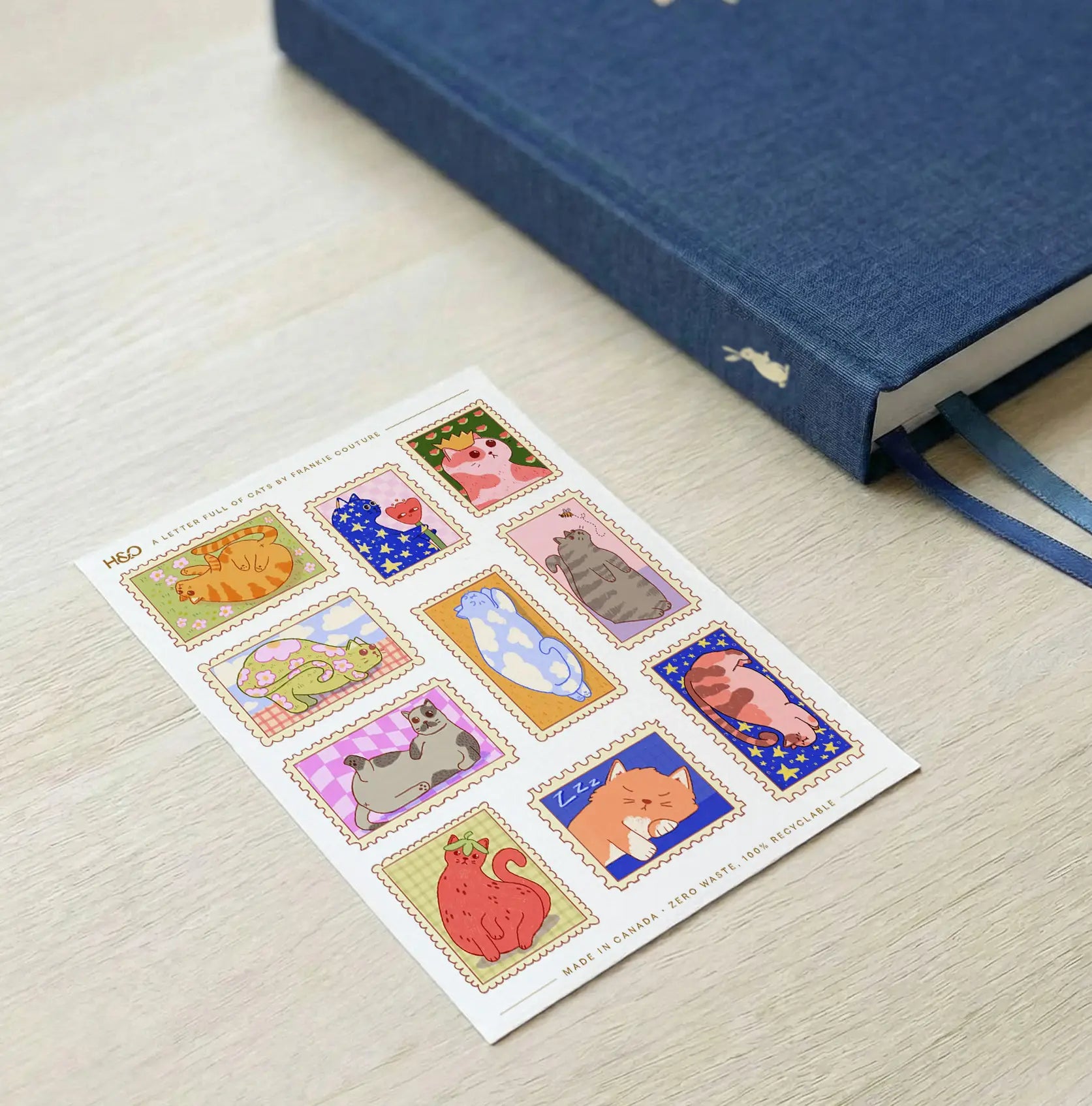 A Letter Full of Cats Stickers