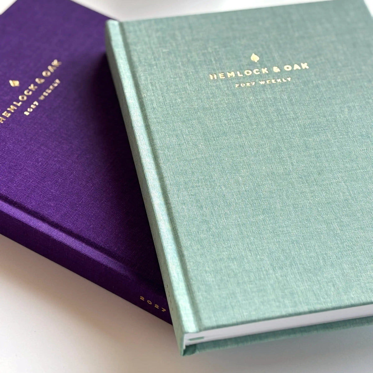 Two 2027 Weekly Planners in Aura and Moonflower