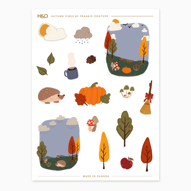 Autumn Vibes Stickers