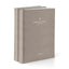 2027 Daily Duo B: Jul-Dec (Hardcover, Heritage 120gsm) in Natural Pearl - detail view #color_natural pearl
