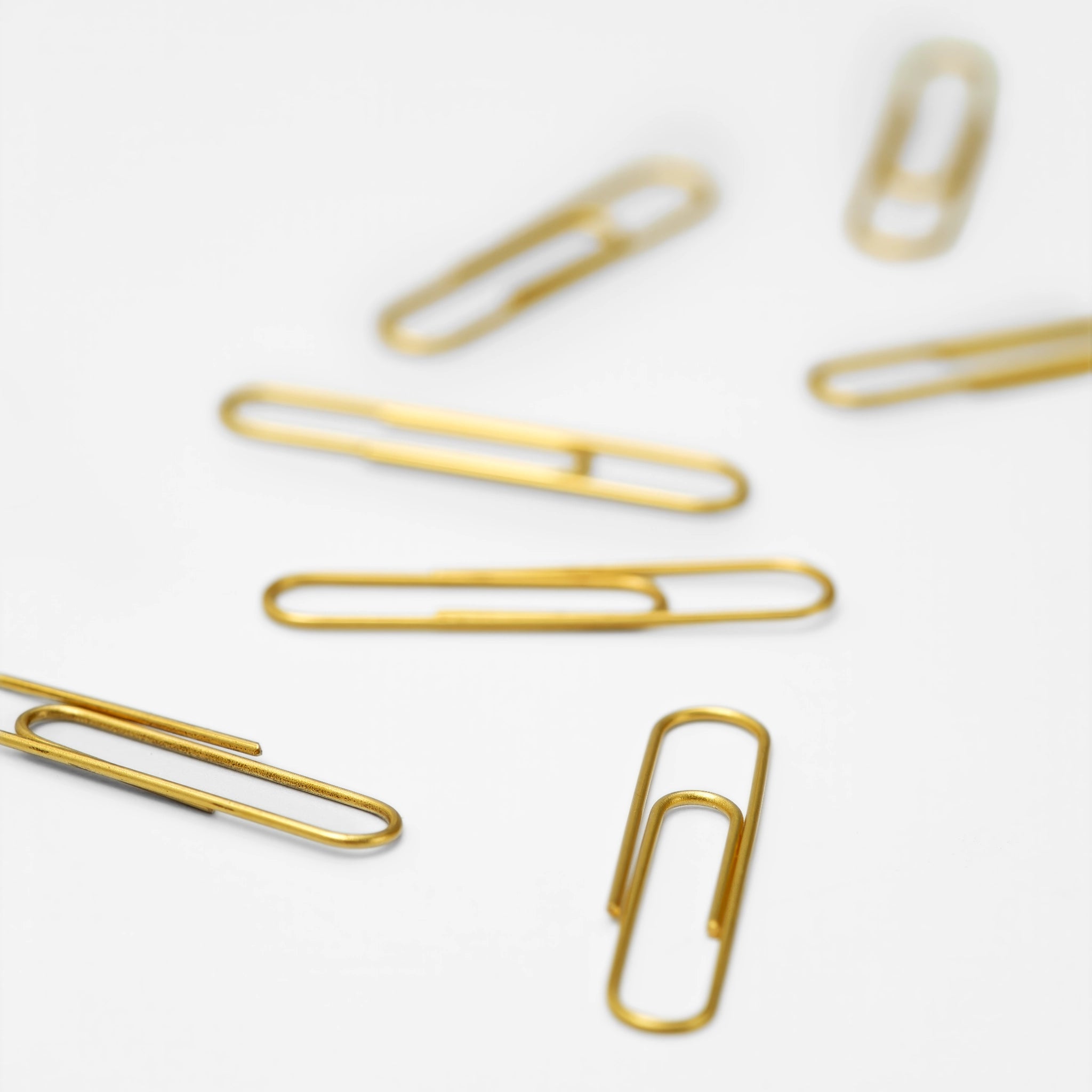 Brass Paper Clips
