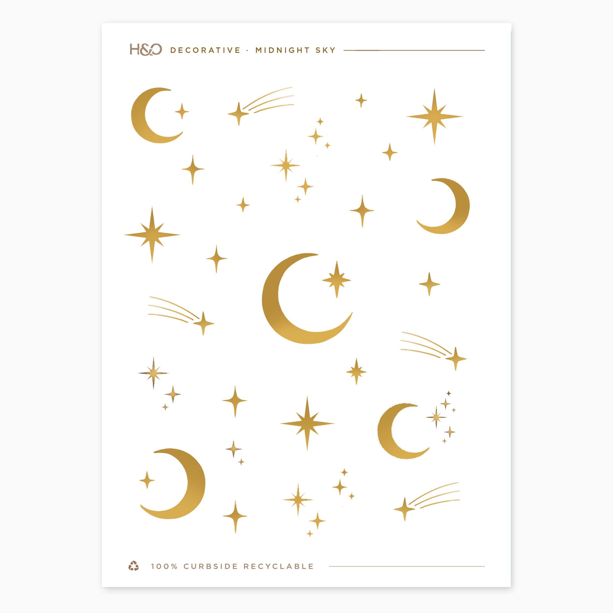 Midnight Sky Celestial Stickers