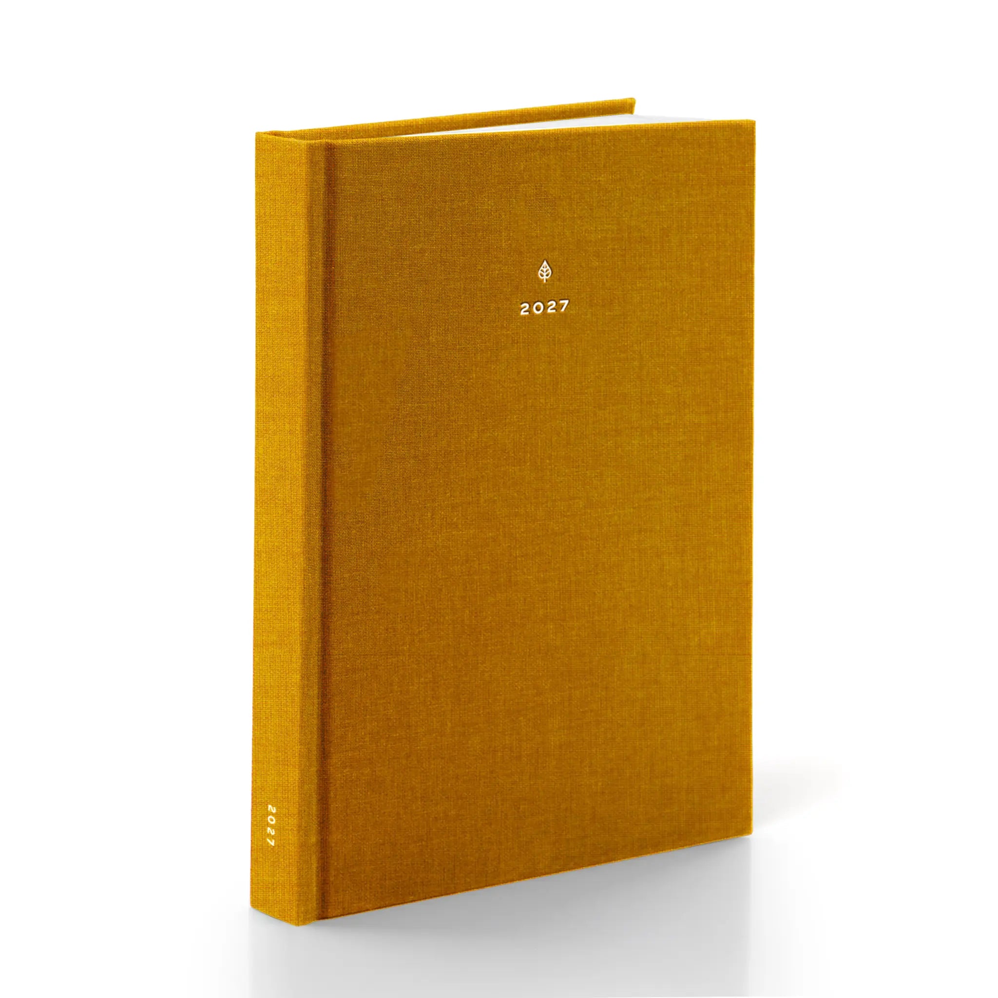 2027 B6 Weekly Minimalist Planner (Hardcover, Heritage 120gsm) in Honey - detail view #color_Honey