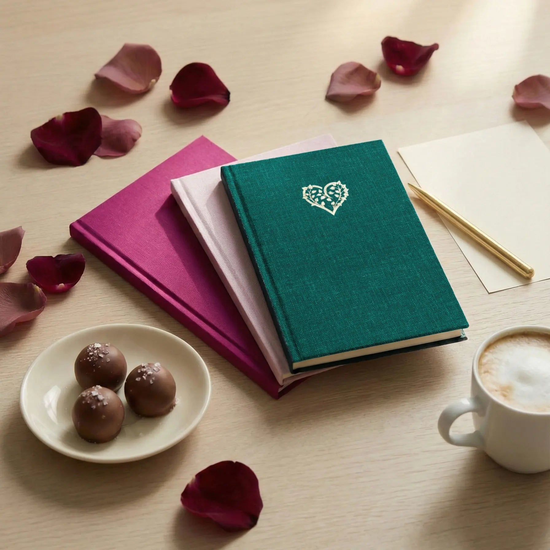 Garden Romance 70gsm Dotted Notebook Bundle