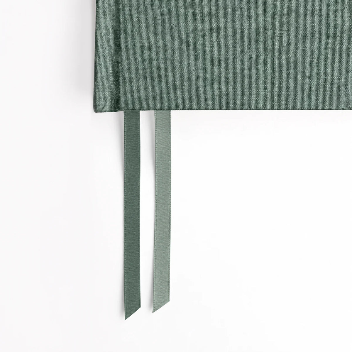 Hemlock & Oak Moonflower cloth hardcover with two tonal ribbon bookmarks #color_moonflower