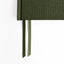 Hemlock & Oak Moss cloth hardcover with two tonal ribbon bookmarks #color_moss