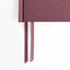 Hemlock & Oak Wild Rose cloth hardcover with two tonal ribbon bookmarks #color_wild rose