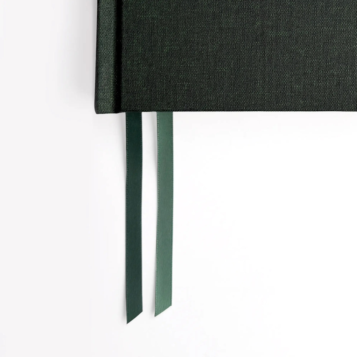 Hemlock & Oak Woodlands cloth hardcover with two tonal ribbon bookmarks #color_woodlands
