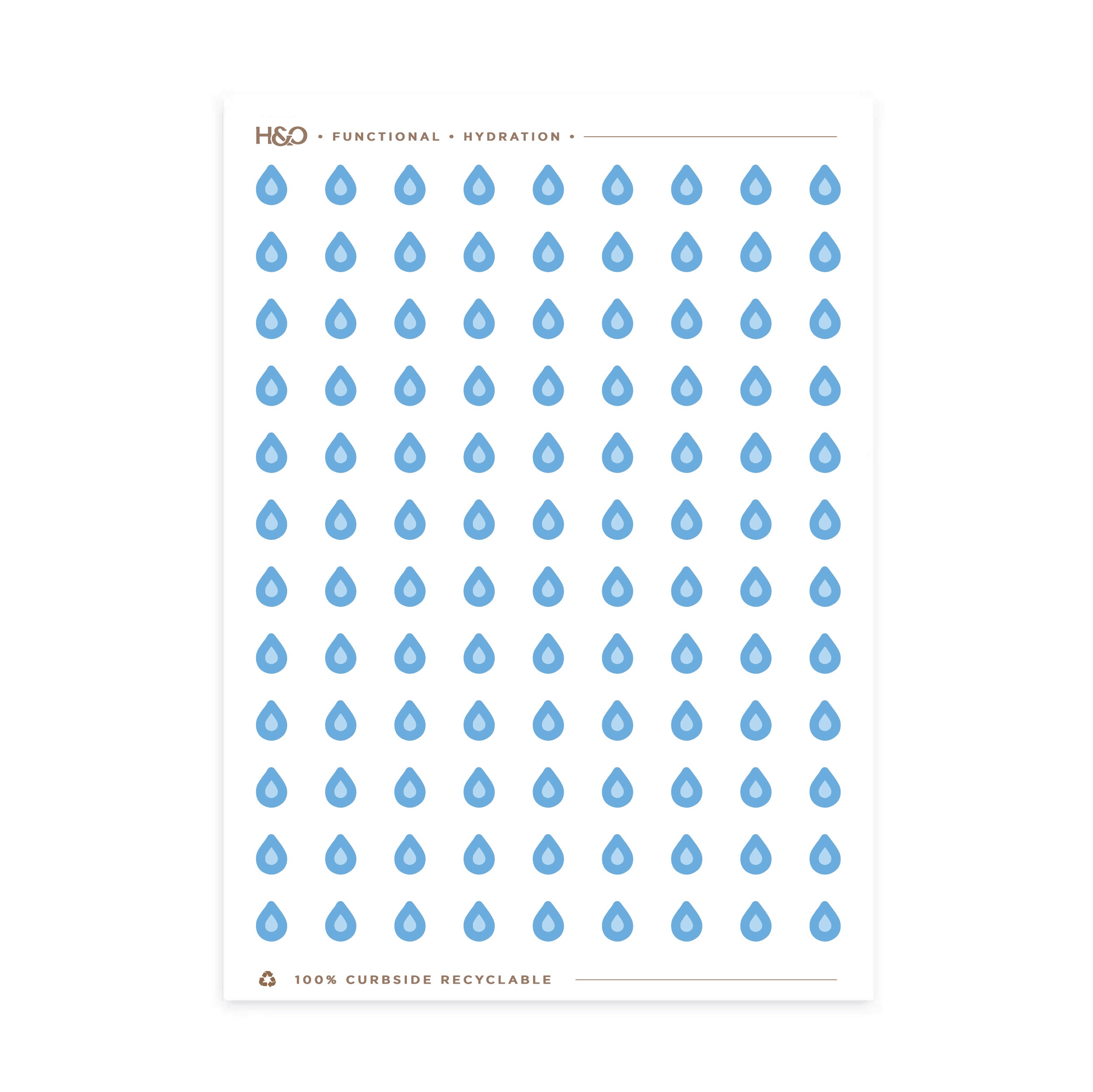 Hydration Stickers