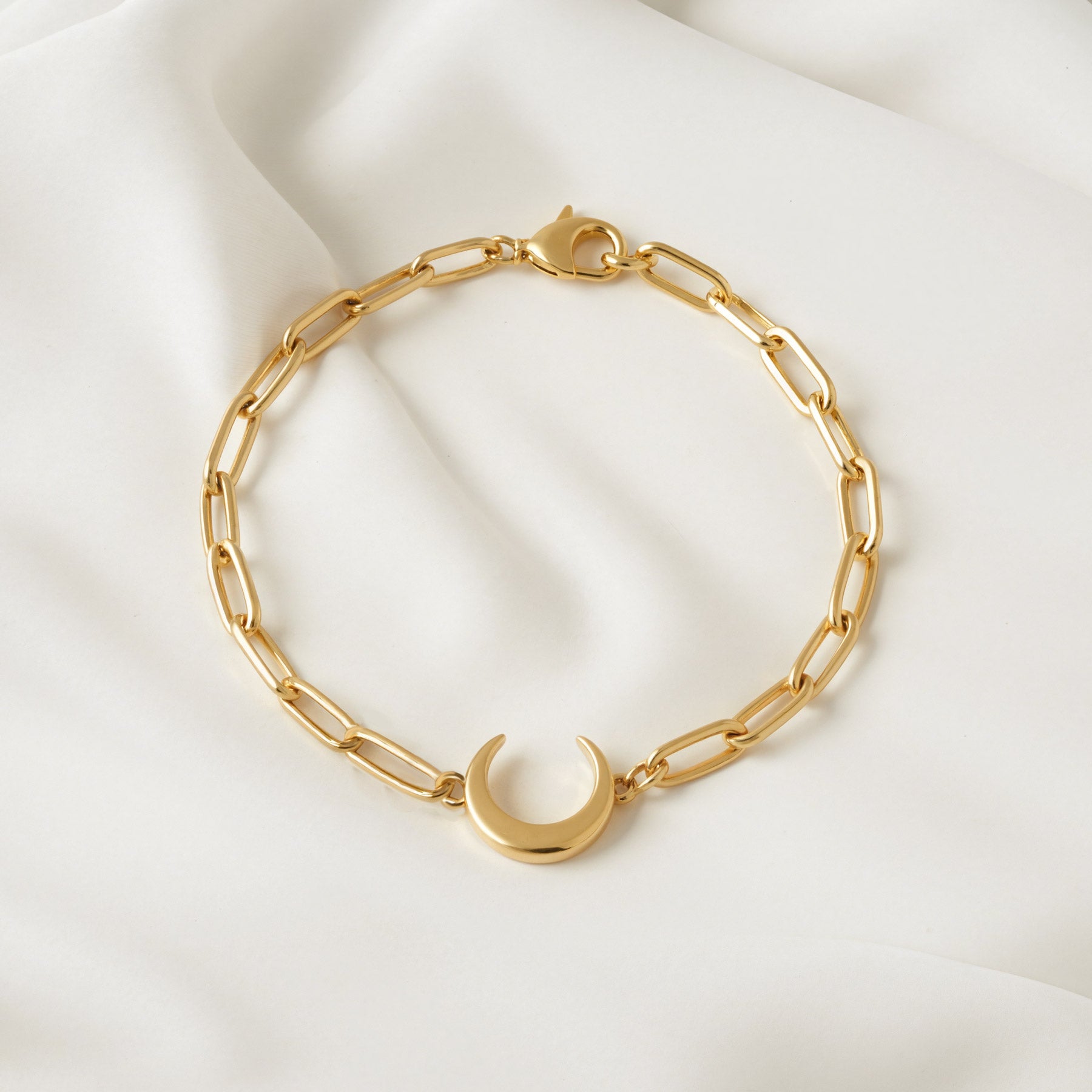 Lunar Moon Charm Bracelet