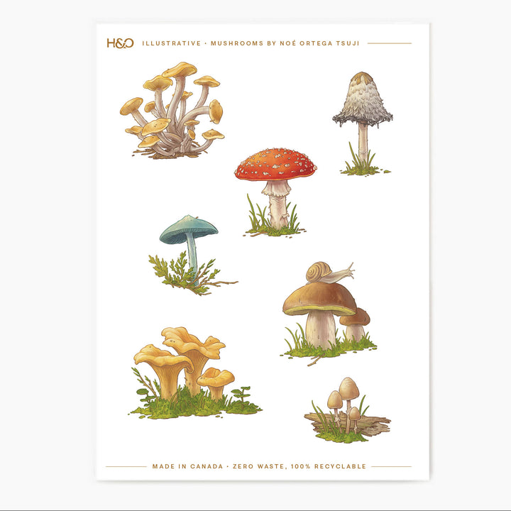Mushroom Stickers