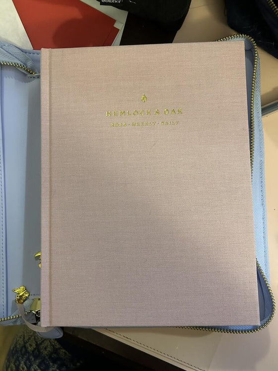 A customer's 2026 Weekly & Daily Planner in Blossomfield