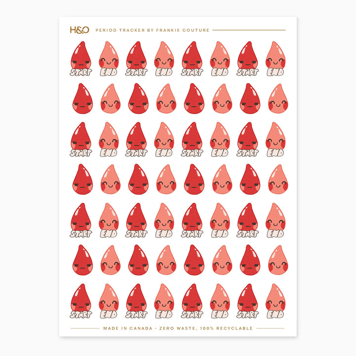 Period Tracker Stickers