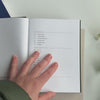 Flip-through of the 2027 B6 Minimalist Weekly Planner interior pages.