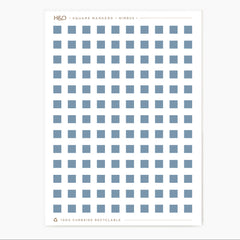 Square Bullet Stickers