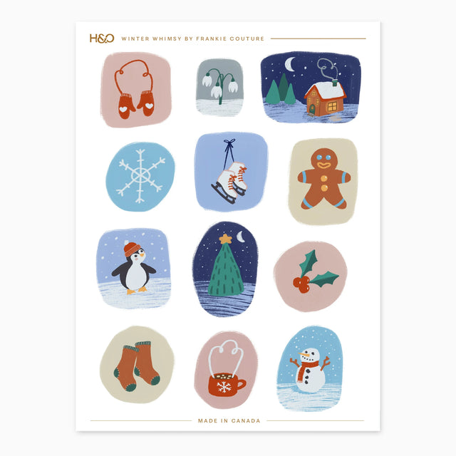 Winter Whimsy Stickers