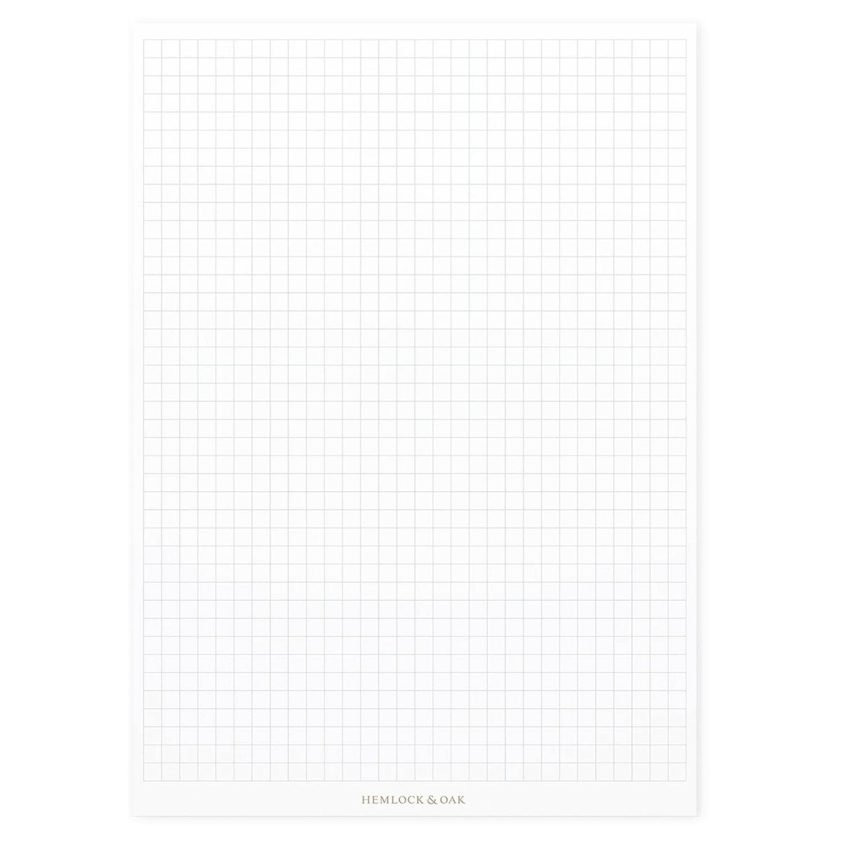 Graph Notepad - Hemlock & Oak