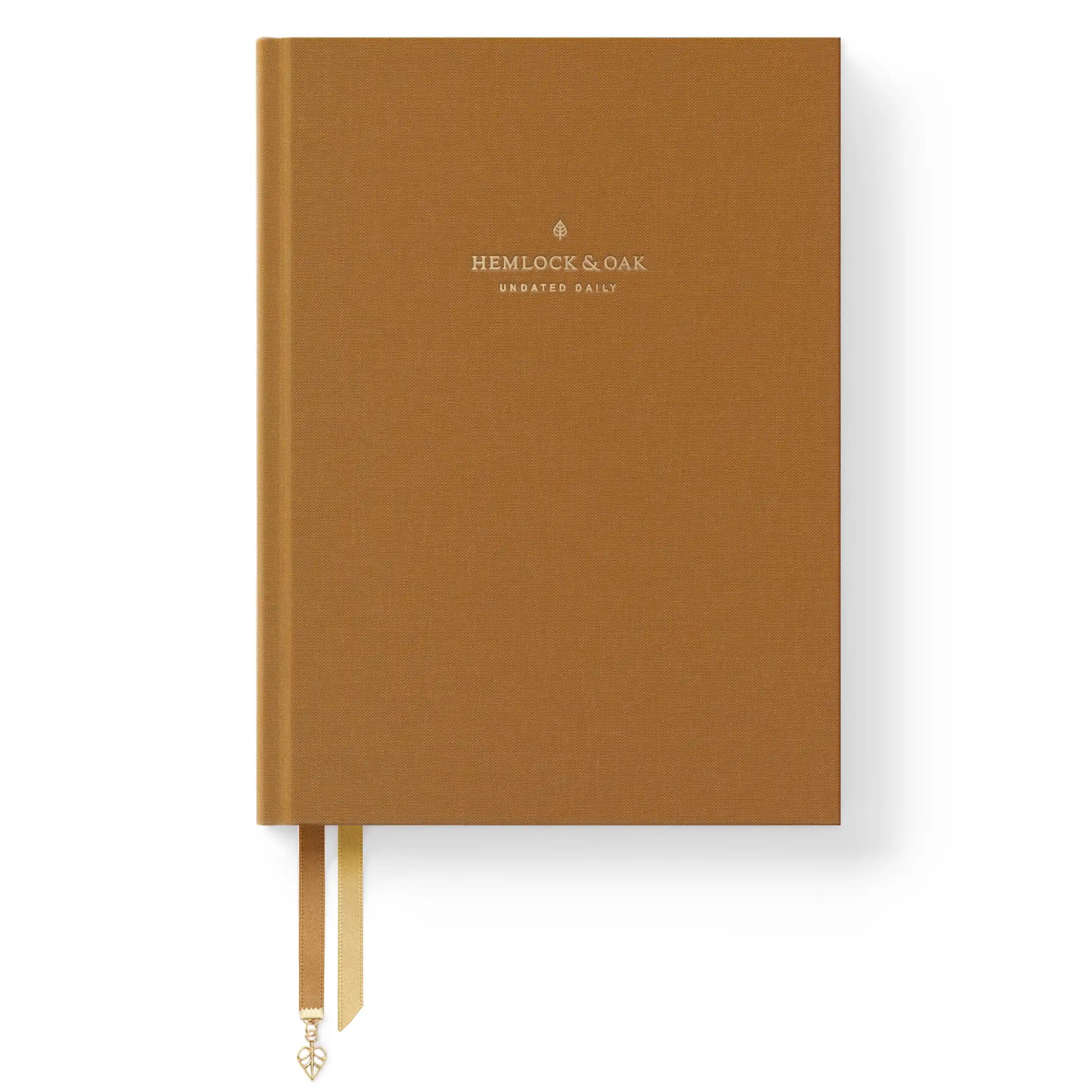 6-Month Undated Daily Planner Marigold #color_Marigold