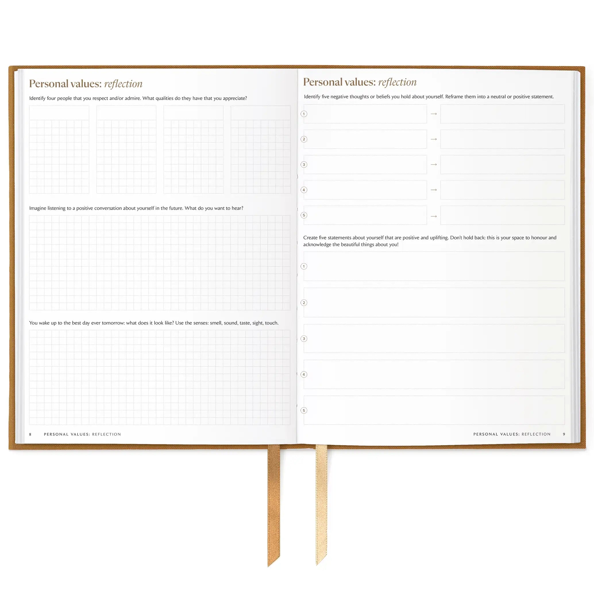 6-Month Undated Daily Planner Marigold #color_Marigold