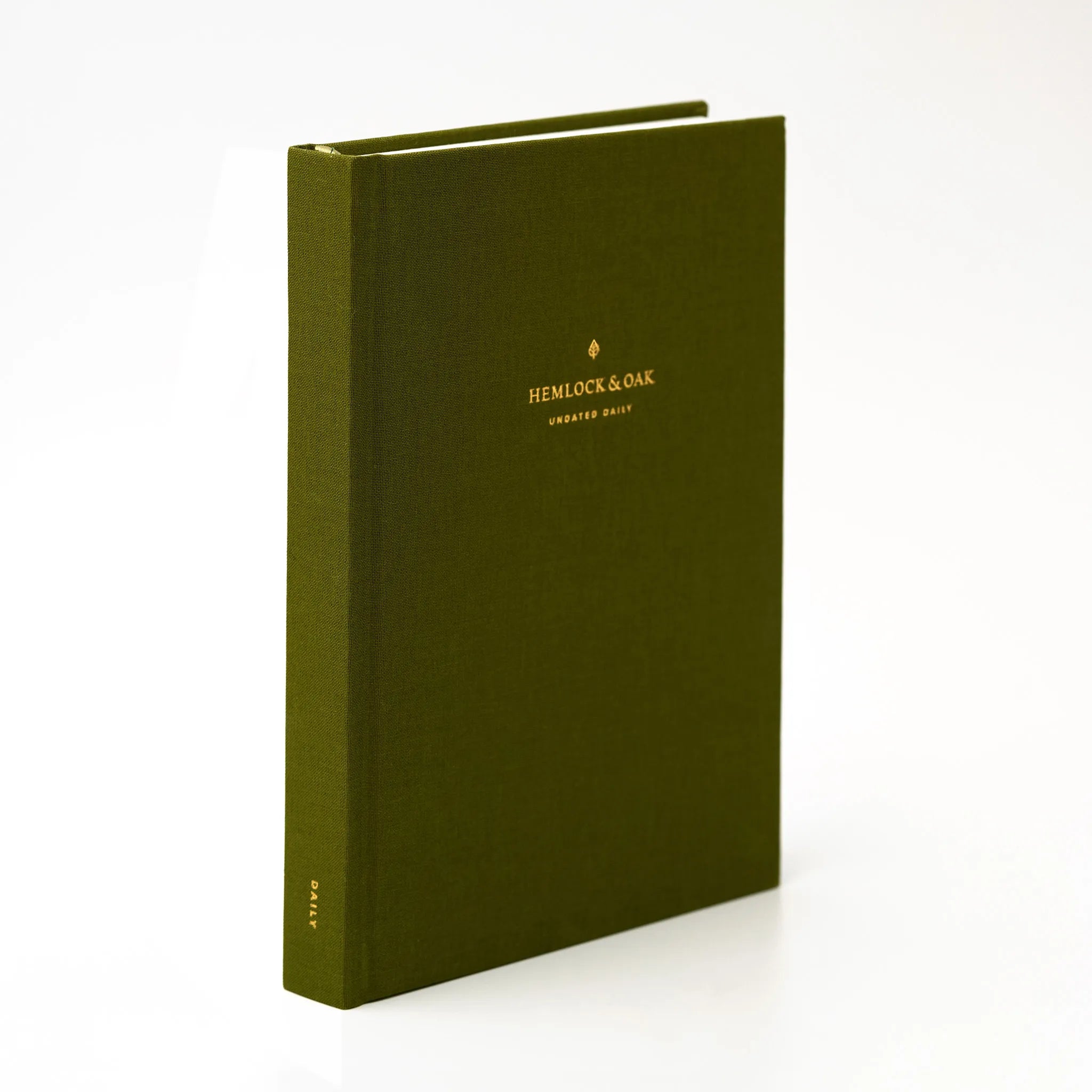 Undated Daily Planner - Hemlock & Oak #color_secret garden