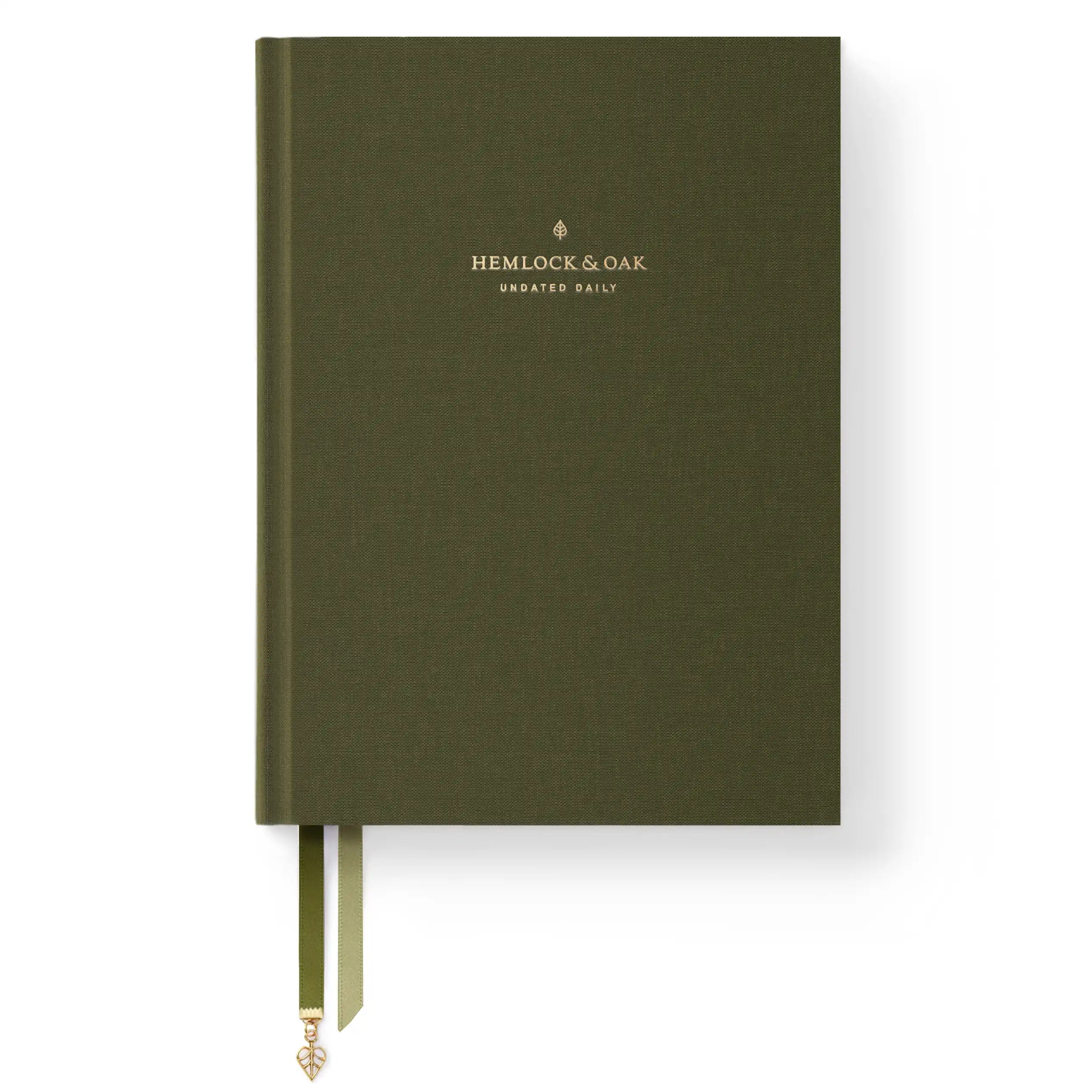 Undated Daily Planner - Hemlock & Oak #color_secret garden