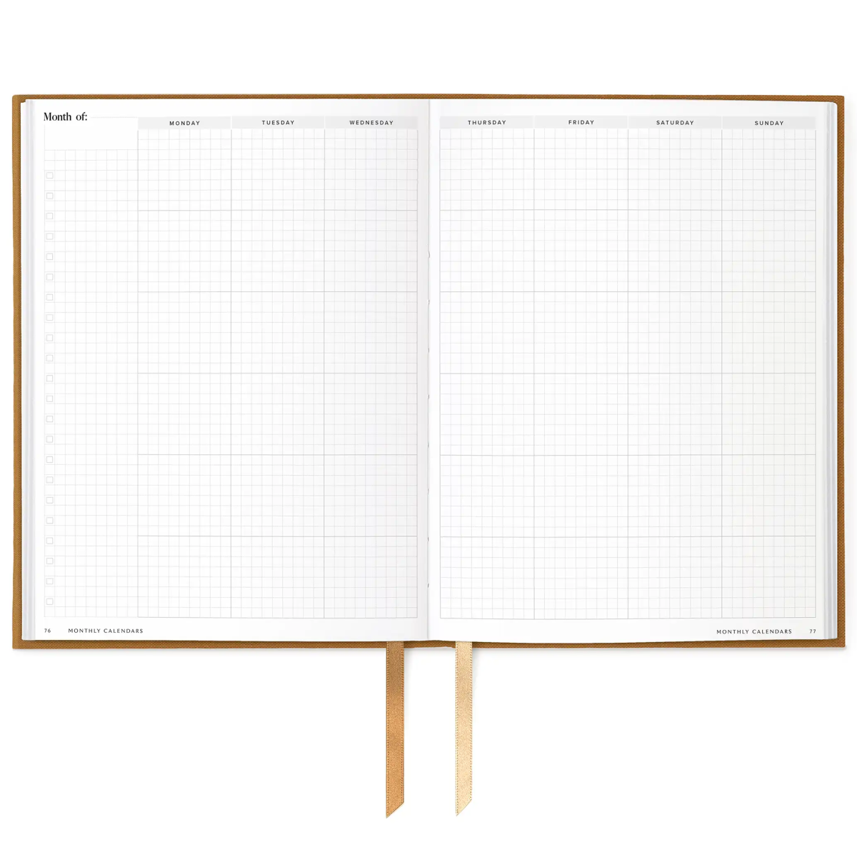 Undated Weekly Planner #color_