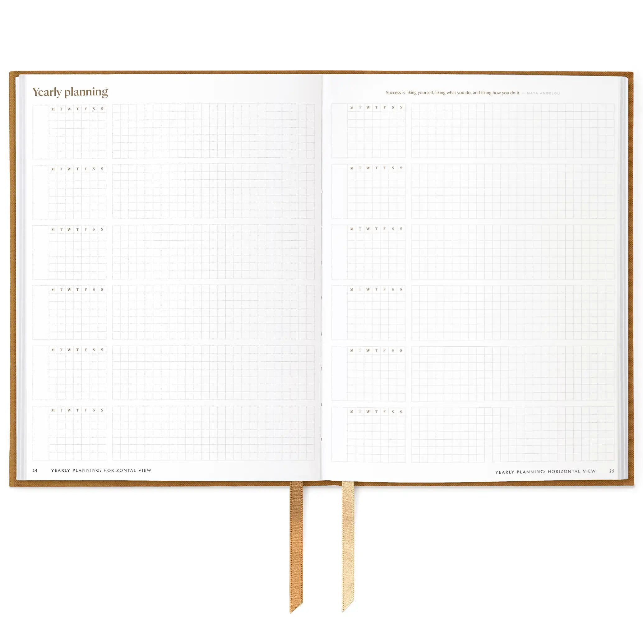 Undated Weekly Planner #color_