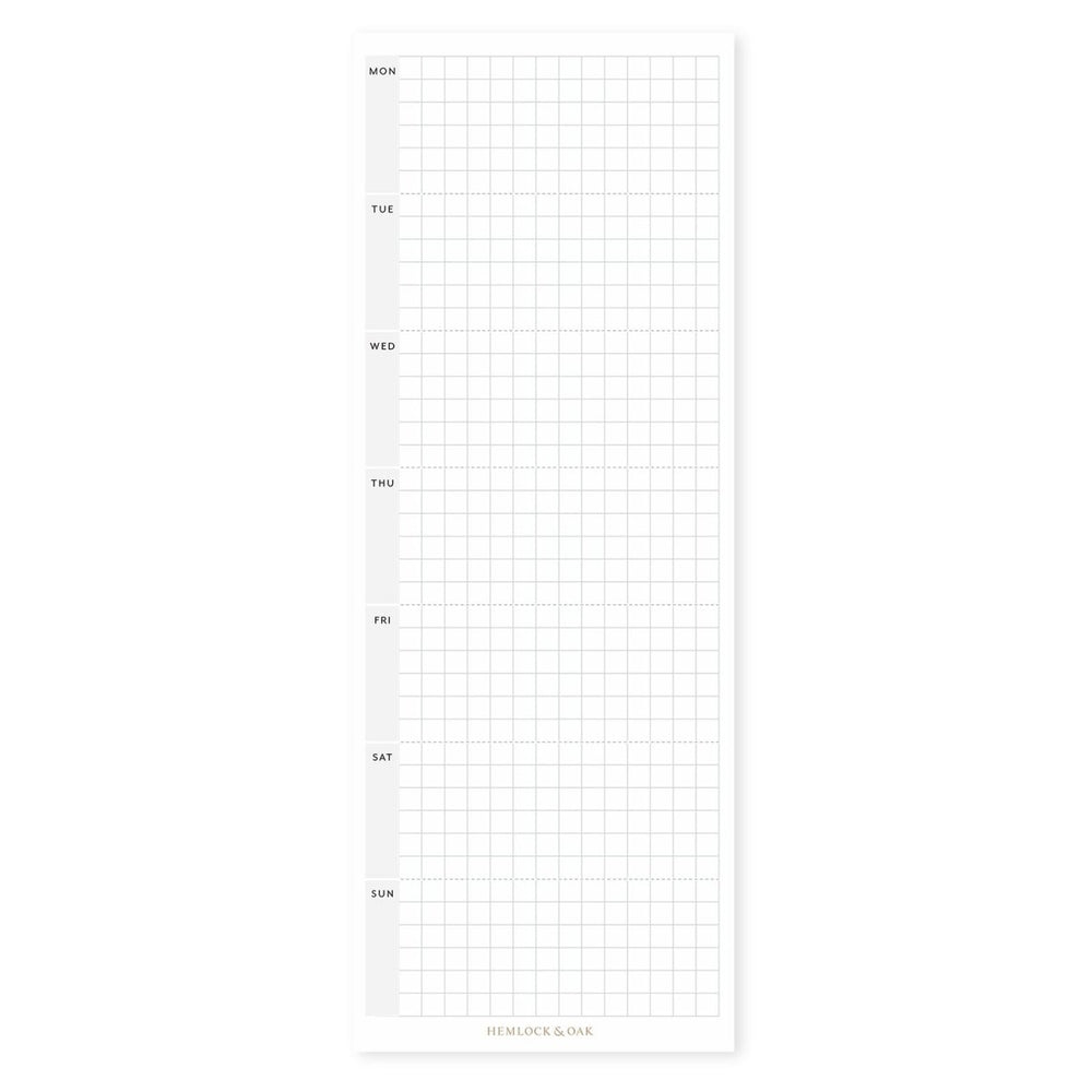 Weekly Sticky Notes | Hemlock & Oak