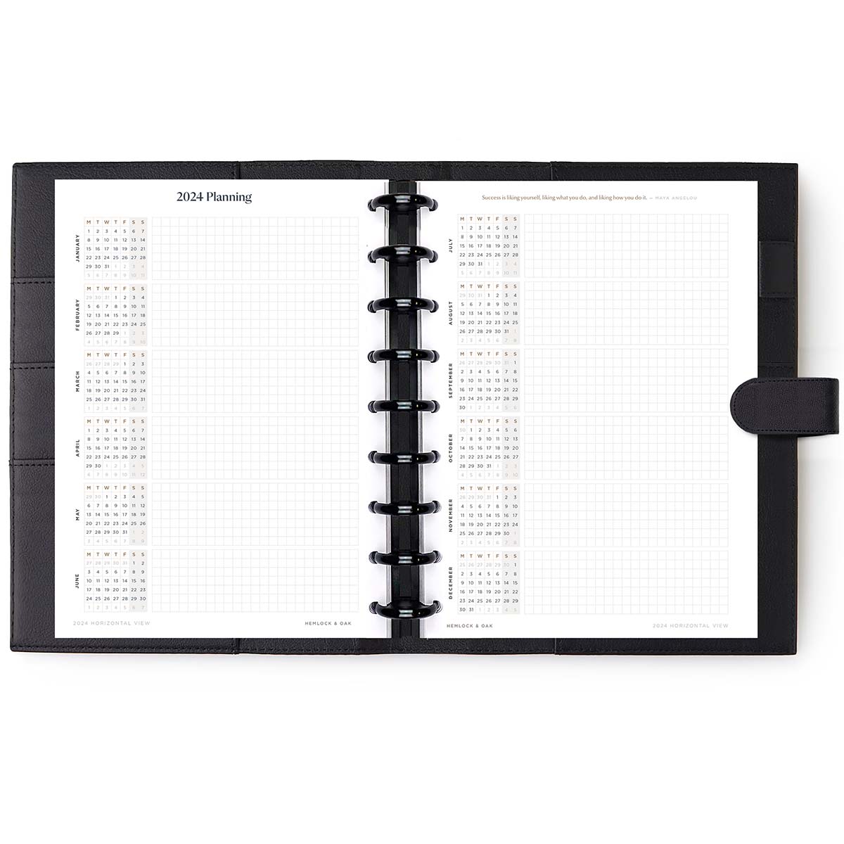 2024 Yearly Calendar Inserts Classic - HP #color_ Classic - HP